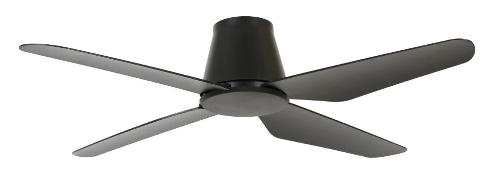 Ventilateur de plafond sans lampe Aria CTC Ø 122cm noir IP55