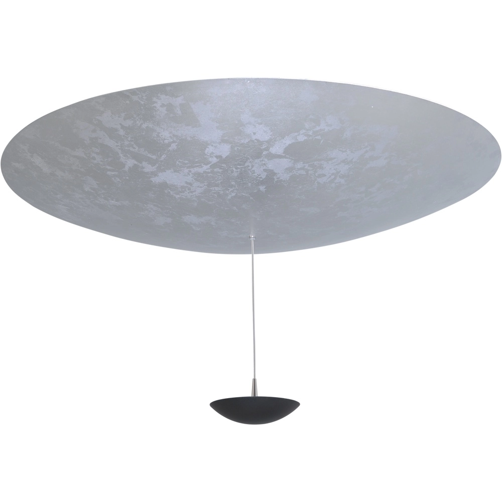 Plafonnier Zyan noir avec argent Ø 90cm