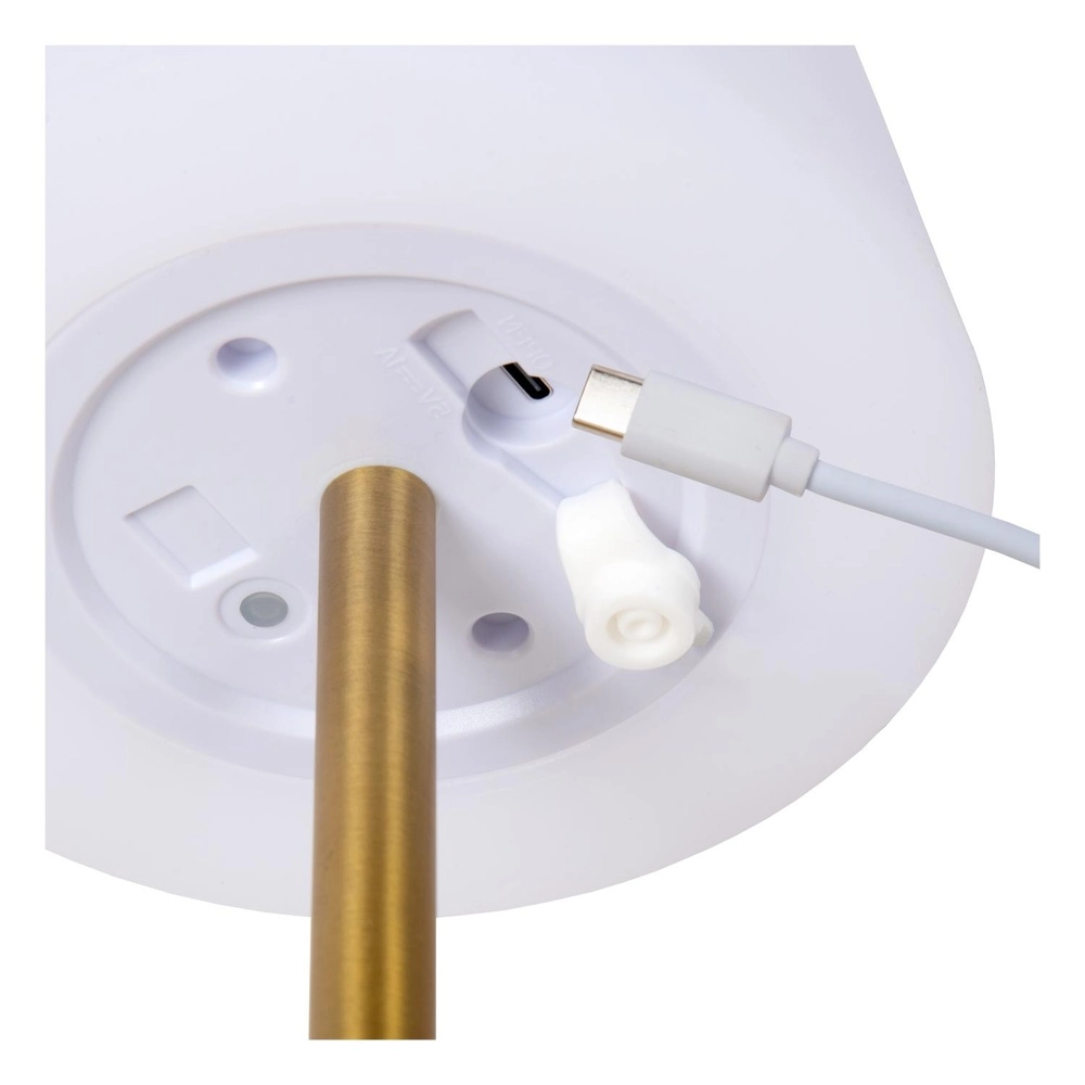 Lampe de table rechargeable Tyon Or Lucide 5411212134738