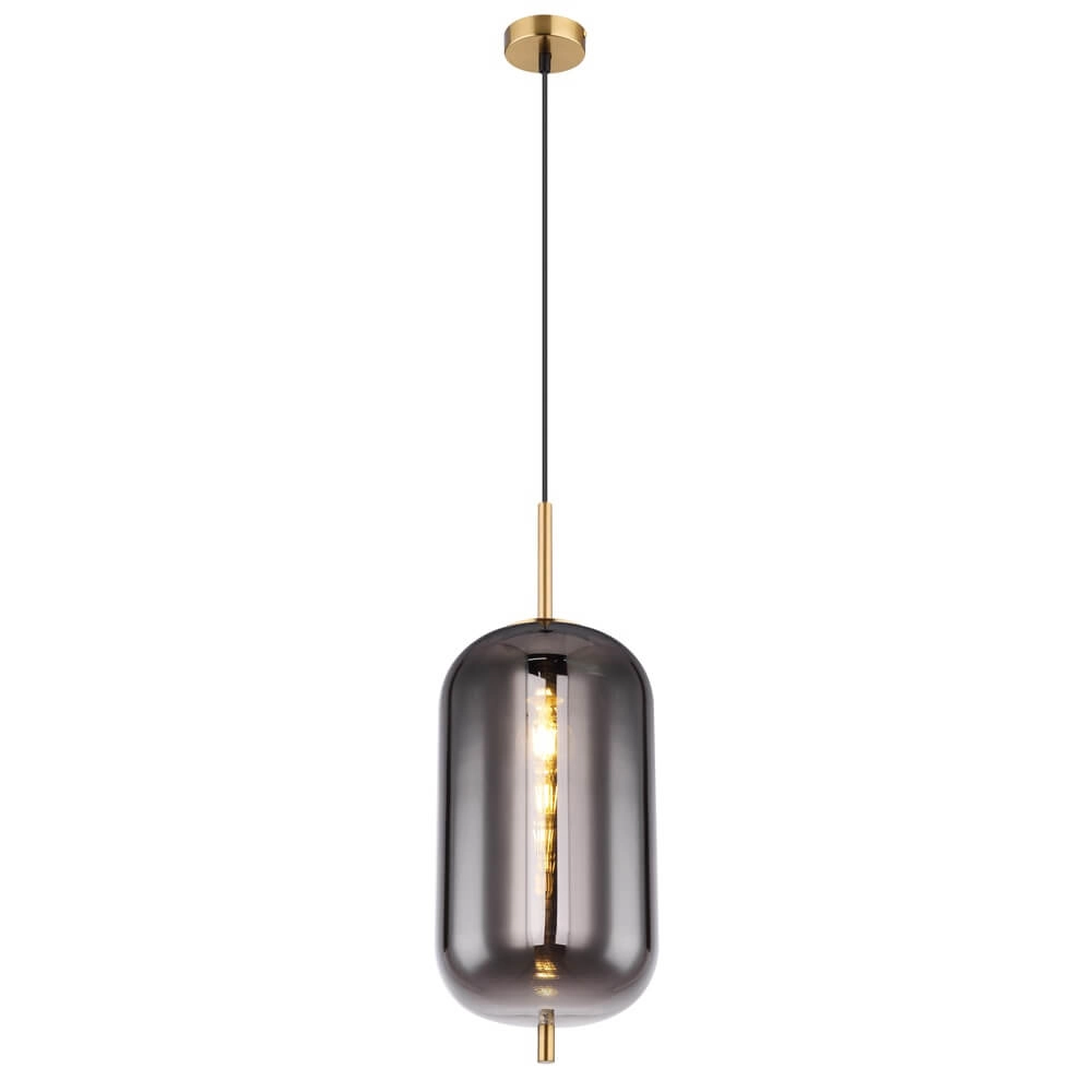 Suspension dorée Blacky I simple Ø 22cm Suspension dorée Blacky I simple Ø 22cm