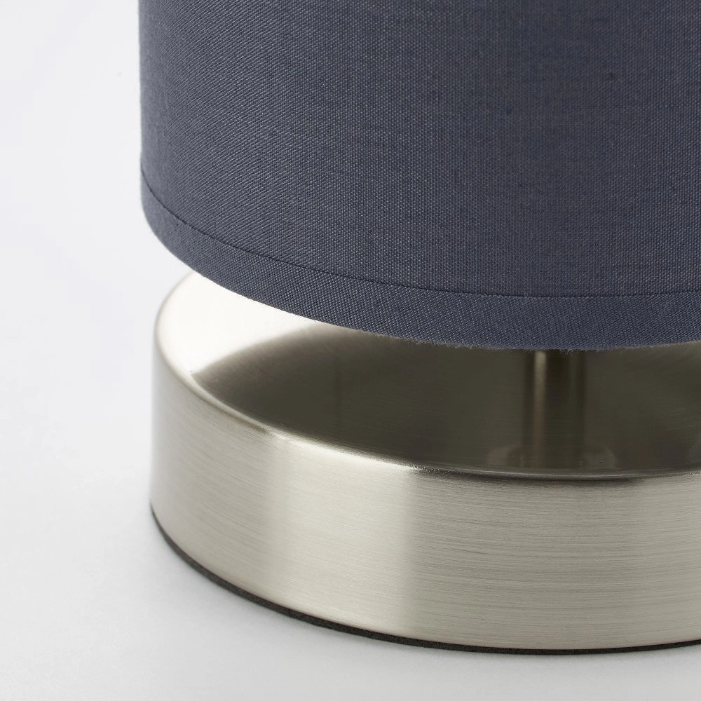 Lampe de chevet grise Clarie Brilliant 4004353175213