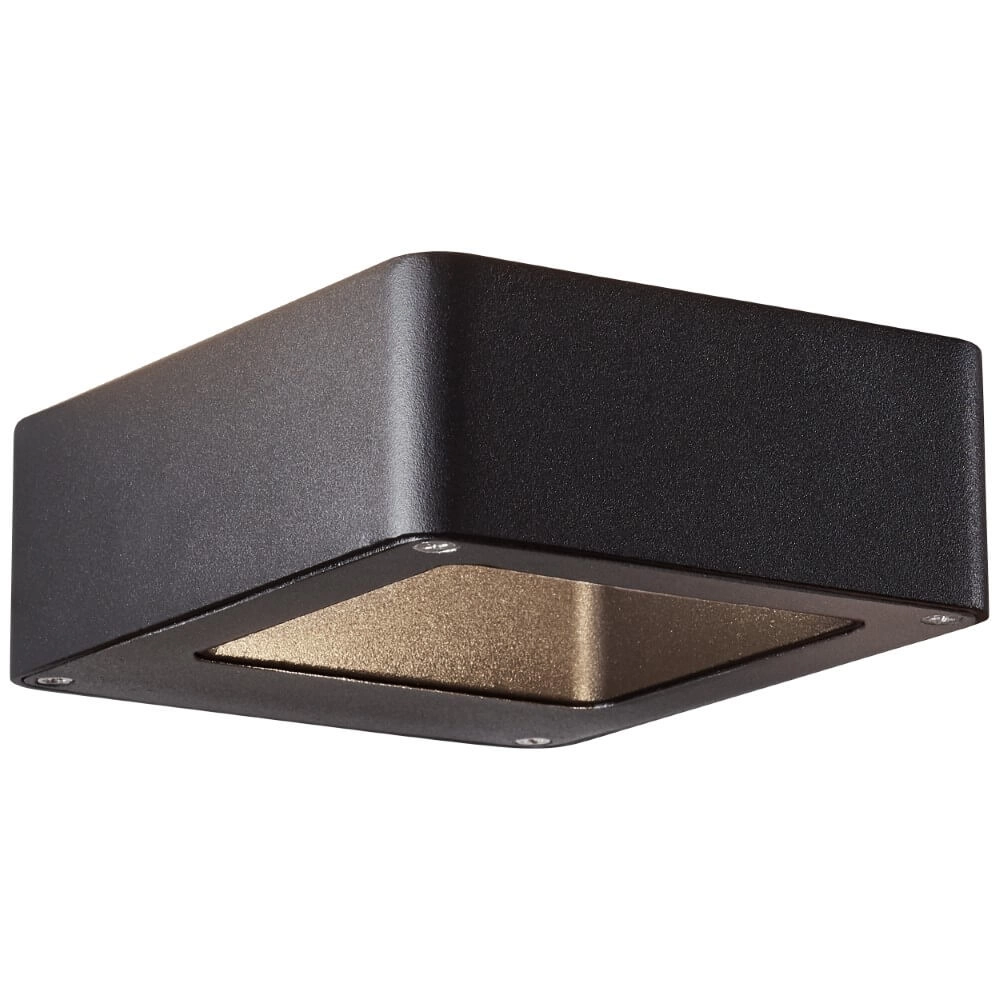 Applique Golda 12 cm noir Brilliant 4004353349256