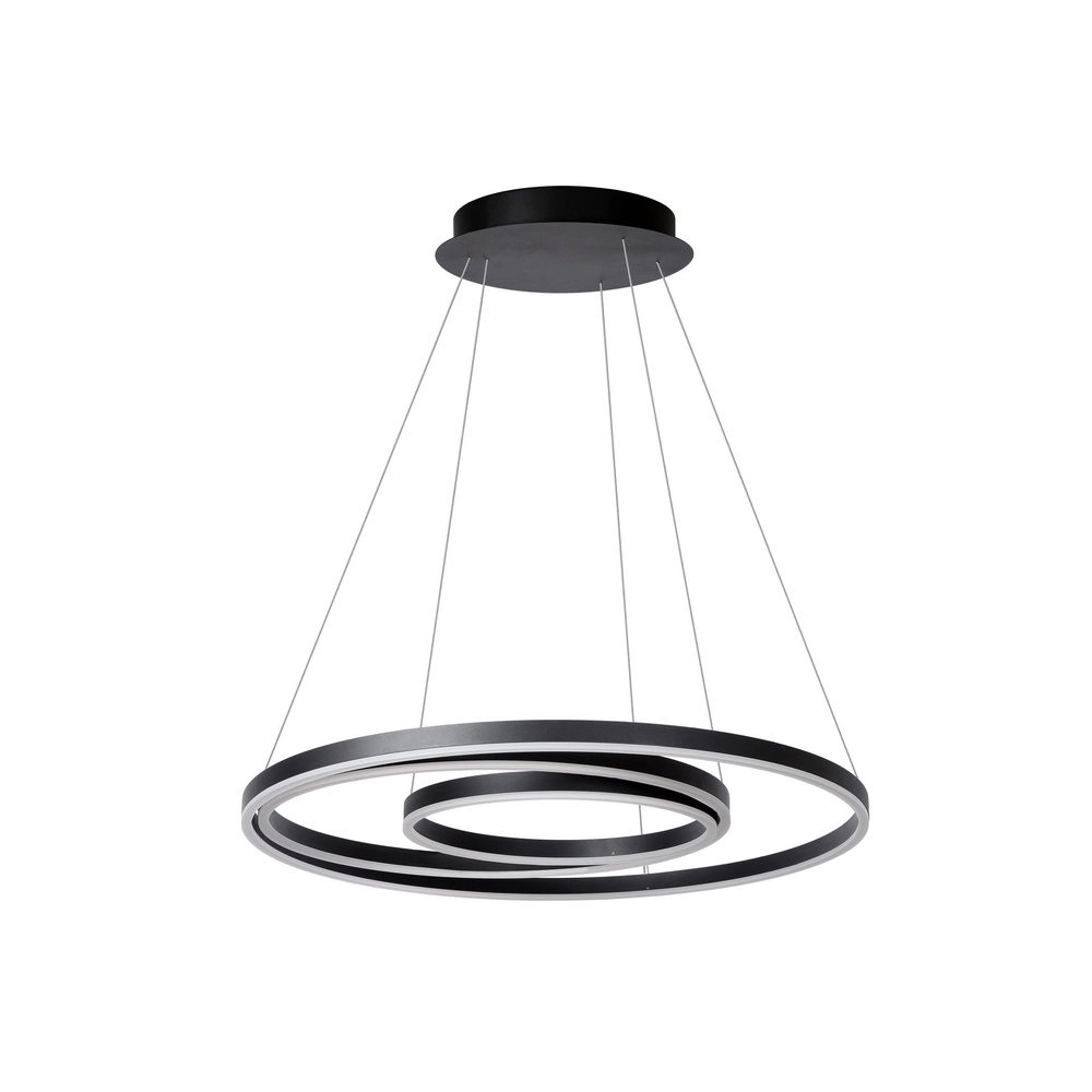 Lampe pendante moderne Triniti Noir dimmable