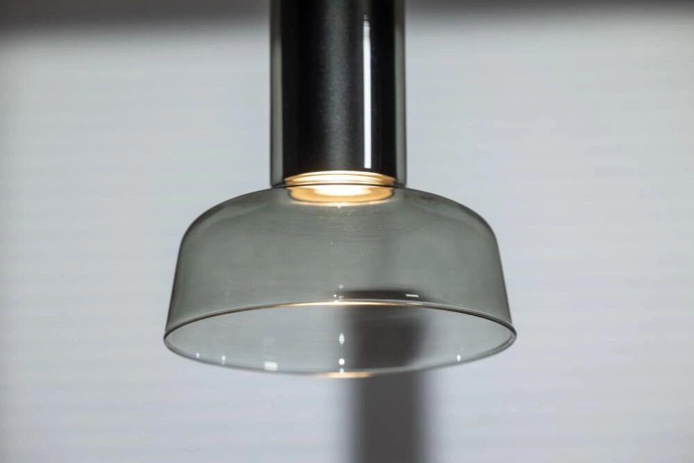 Lampe suspendue Beal verre fumé Ø 18cm ETH 8720195308256