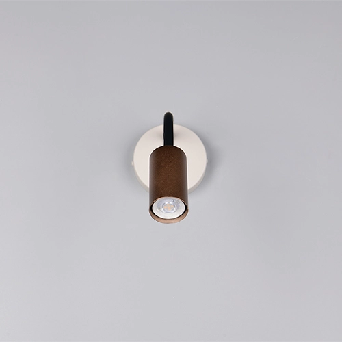 Éclairage mural Taryn Brun moka avec interrupteur Trio 4017807685695