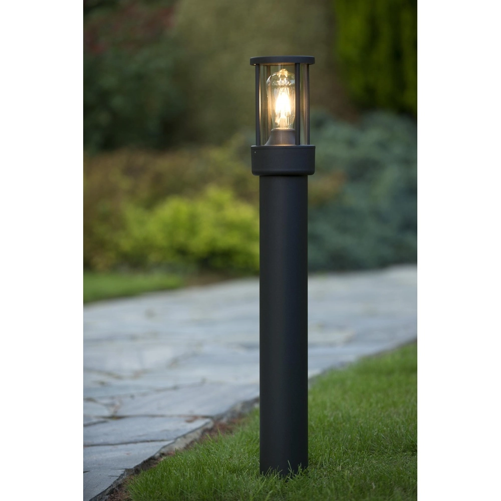 Lampe de jardin au sol Lori avec anthracite capteur Lucide 5411212144317