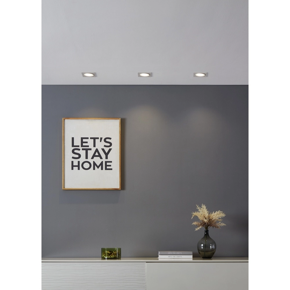 Tache en retrait Zigbee Carosso-Z Blanc - Carré Eglo 9008606259816