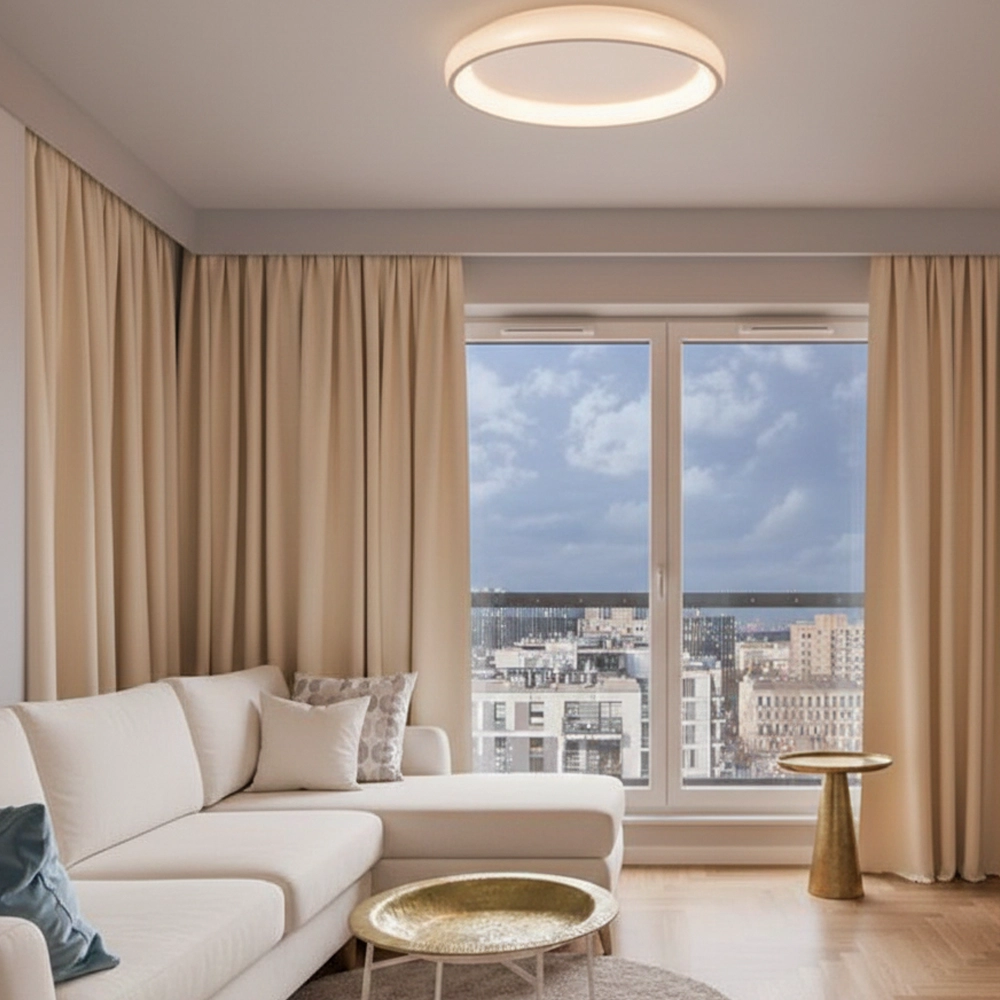 Plafonnier Albi blanc Ø 81cm