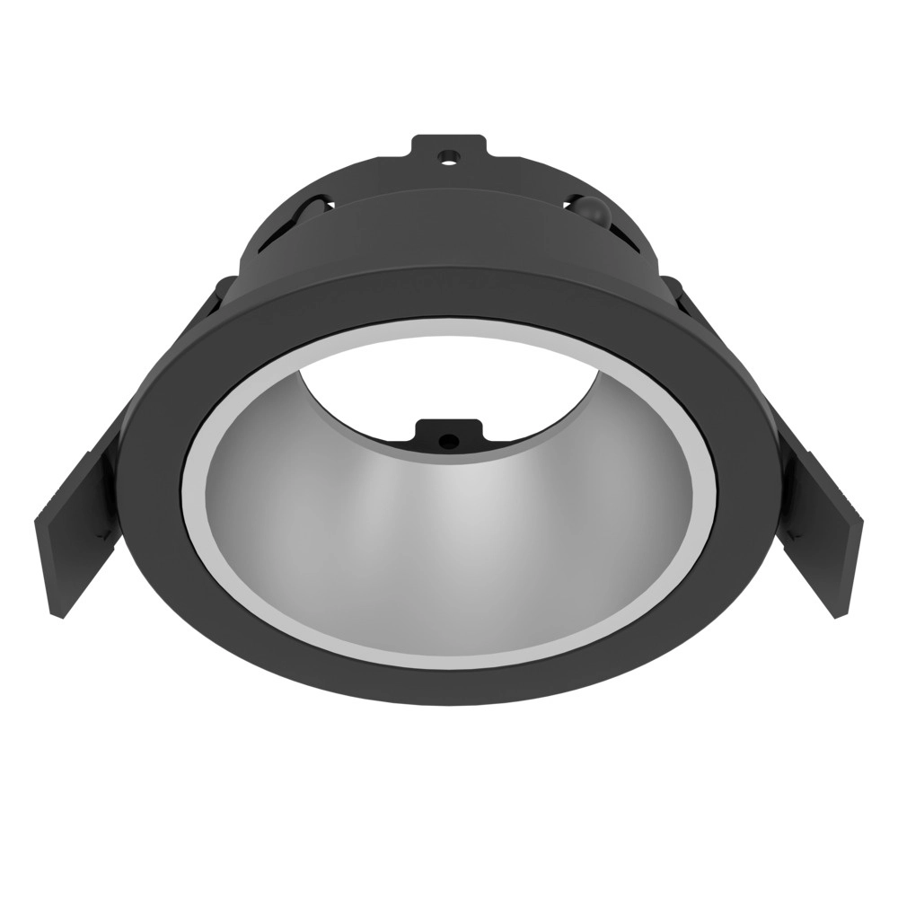 Spot encastré smart Yebra-Z noir avec argent Eglo 9008606359035