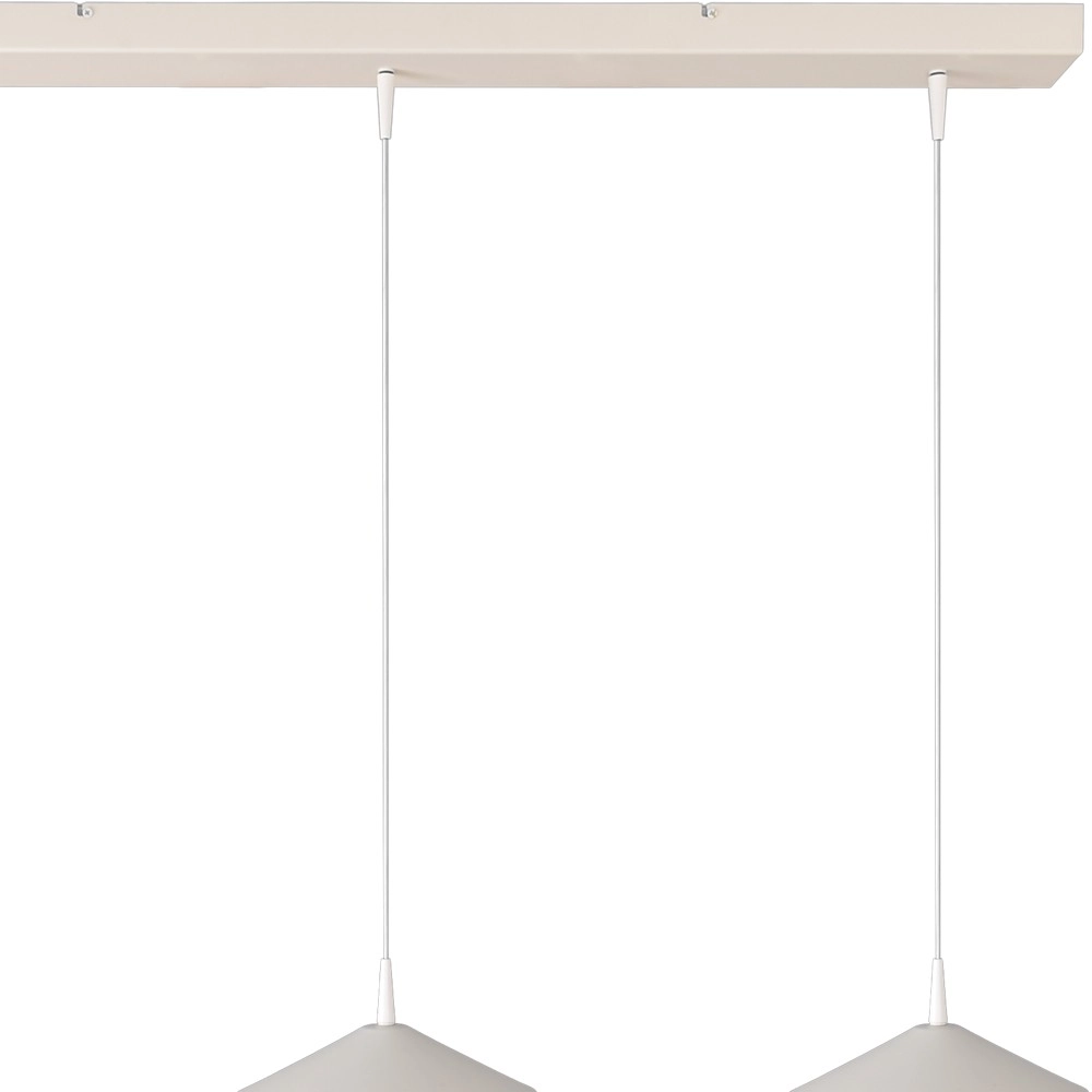 Lampe pendante à 3 lampes Ceppo blanc Ø 22cm Masterlight 8718121358581