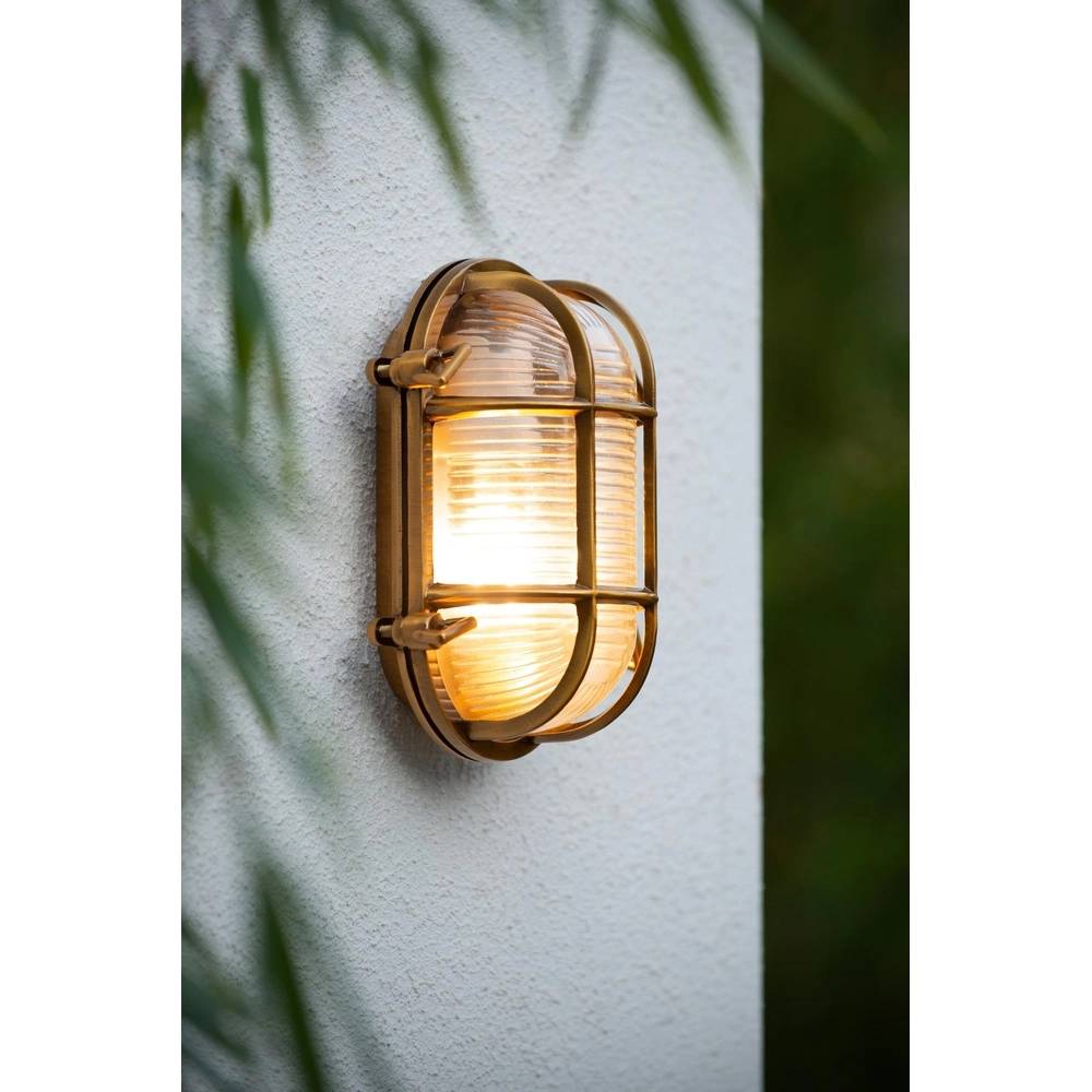 Lampe murale Bullseye Dudley Or IP54 Lucide 5411212114884