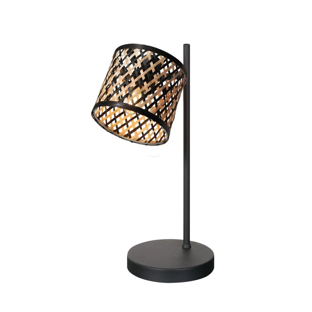 Lampe de table Sumba avec un bonnet en bambou Ø12cm Steinhauer 8712746182859