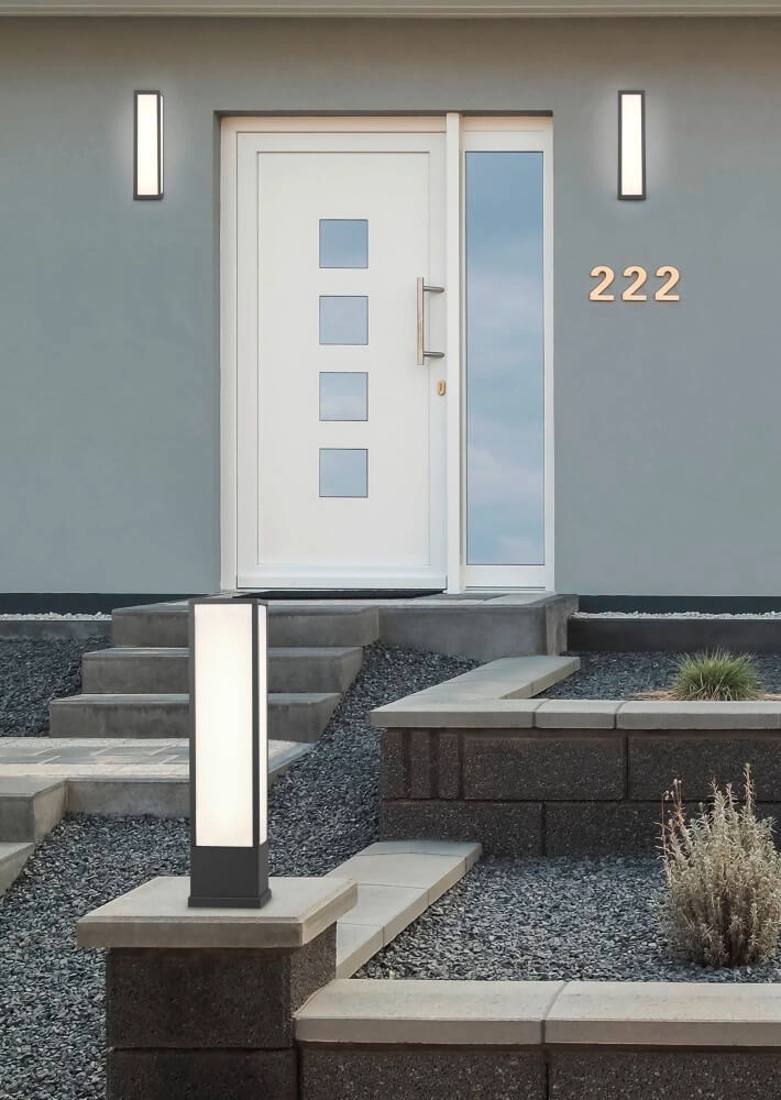 Lampe d'extérieur Fuerte Anthracite Trio 4017807492545