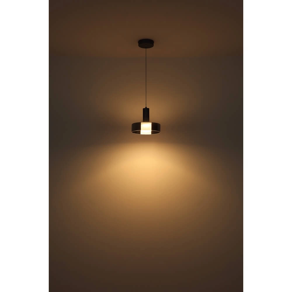 Suspension élégante Grant gris Ø 22cm Globo 9007371474899