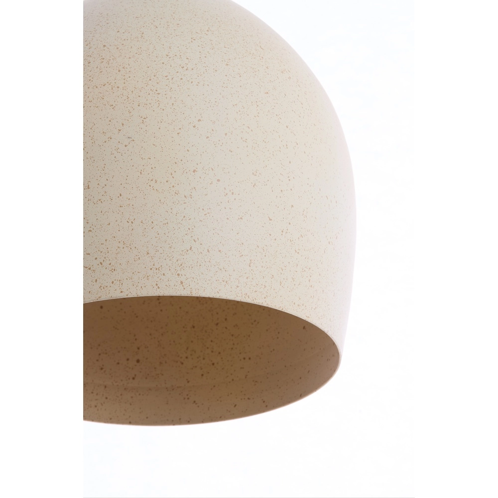 Lampe pendante en métal Rosero Ø 24 cm - brun sable Light & Living 8717807787653