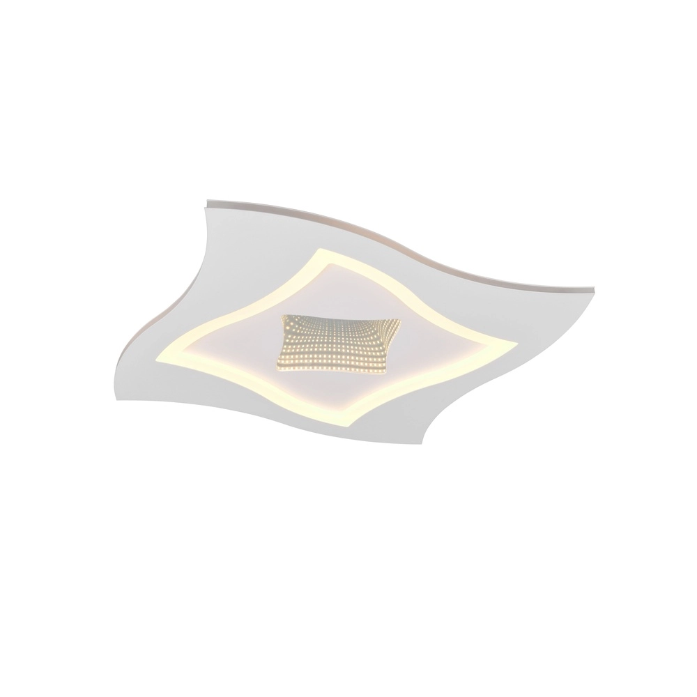 Plafonnier moderne Klint blanc 50cm
