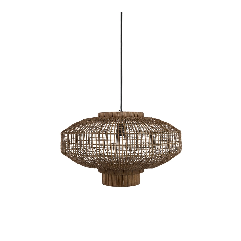 Lampe suspendue Paldor Ø 60 cm marron Light & Living 8717807859923