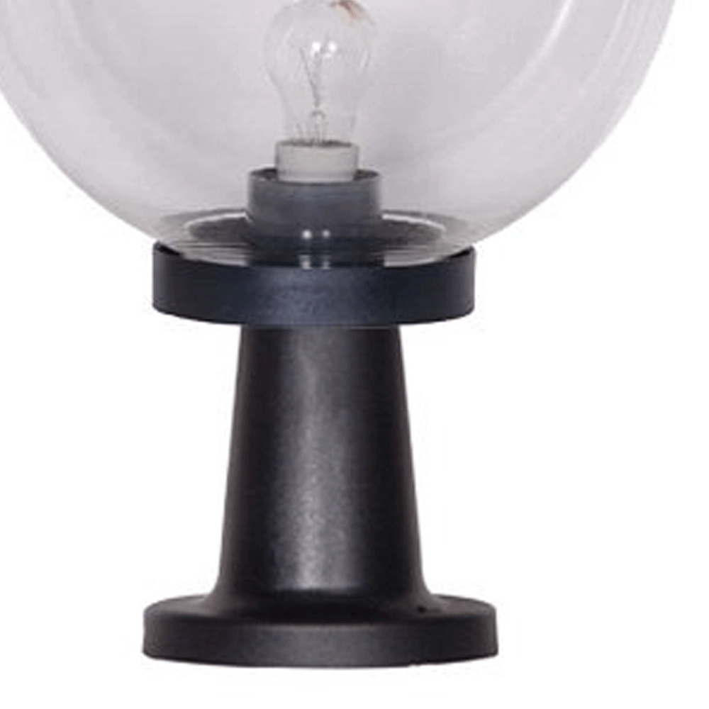 Lampe globe Bolano 58cm. Piédestal clair Lyora 8716803507685