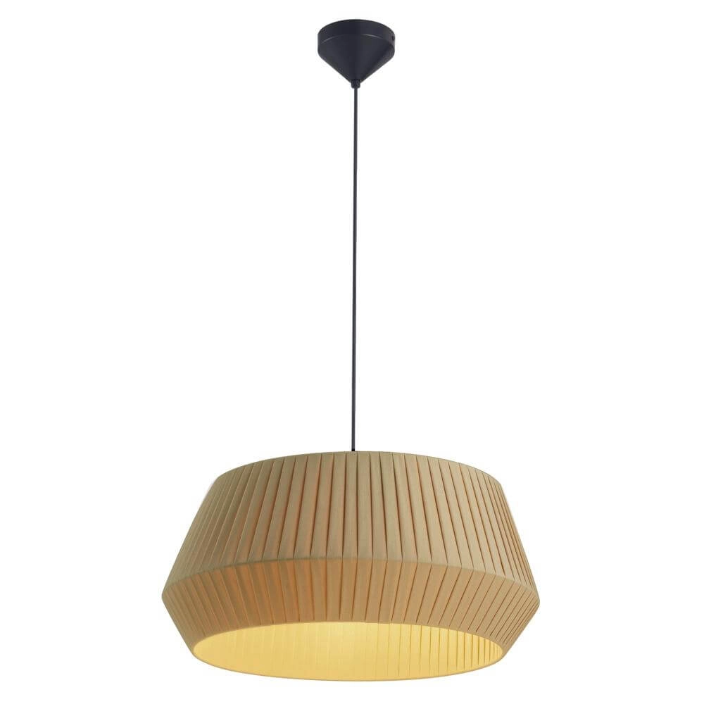 Suspension unique Dicte brun sable Ø 53cm