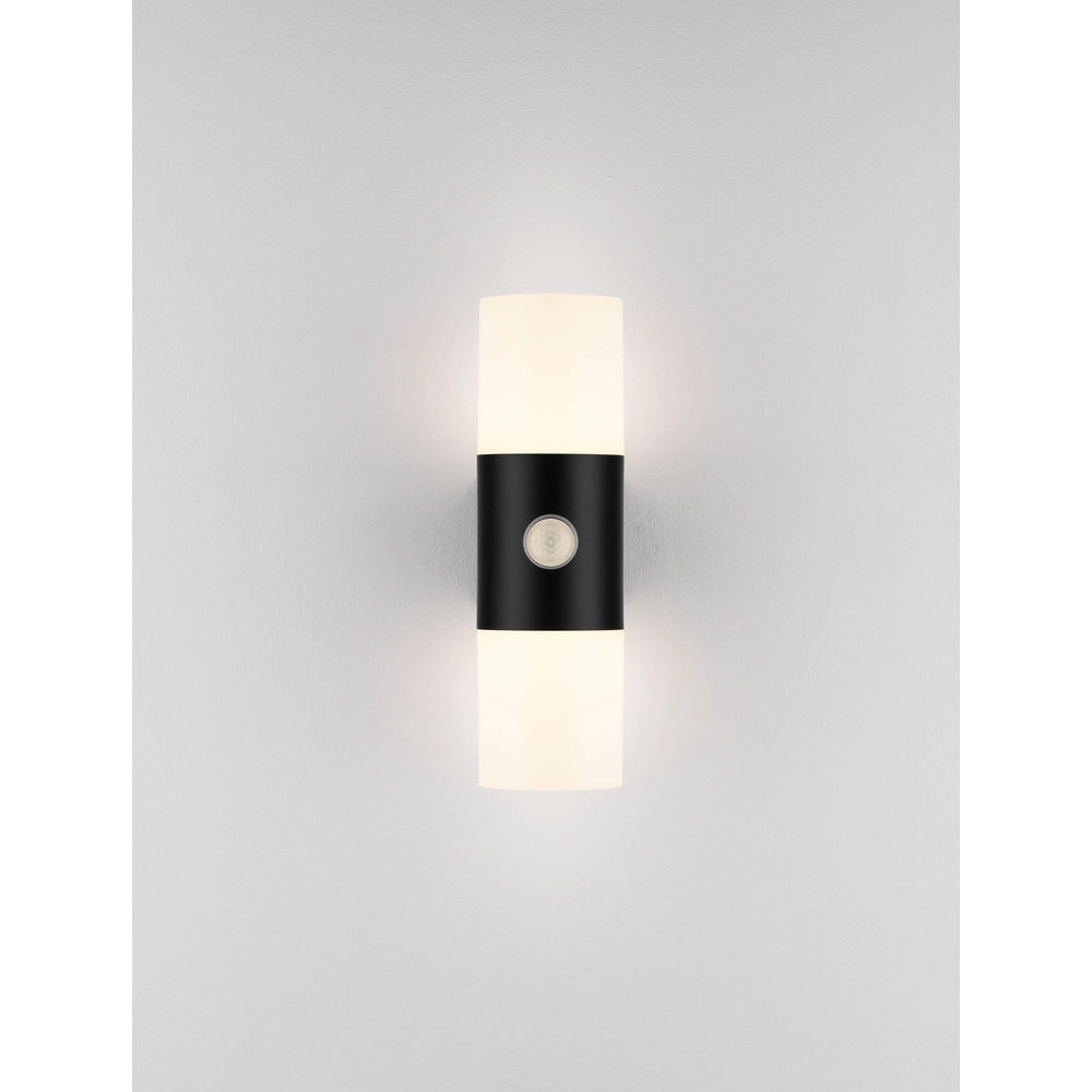 Applique murale design Paul Noir avec capteur Lyora 5212017448255