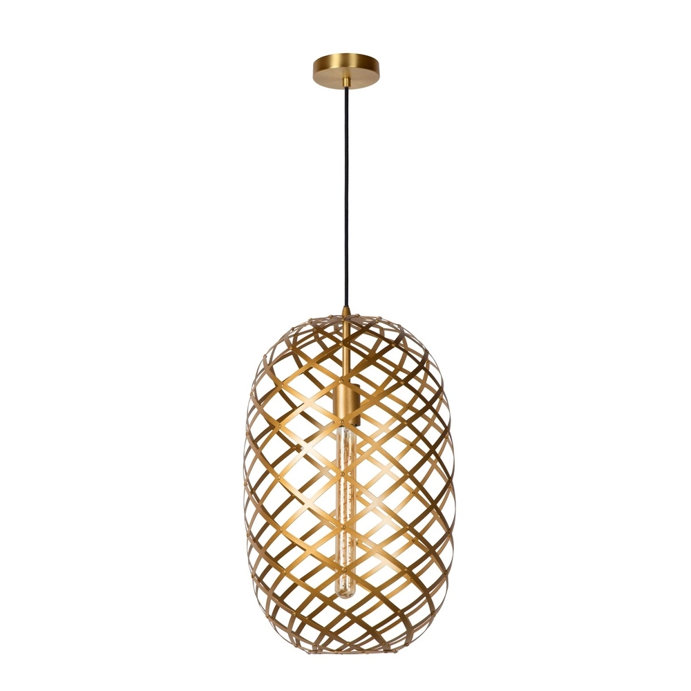 Lampe suspendue Wolfram Ø 32cm d’or