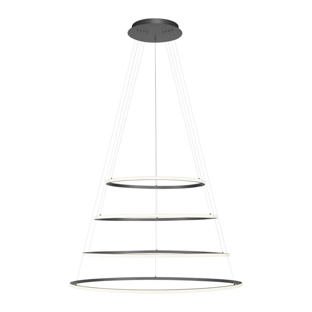 Lampe suspendue moderne Tessara anthracite Paul Neuhaus 4012248372654