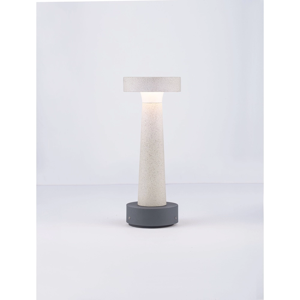Lampe de jardin Cram brun sable 30cm Lyora 5212017471550