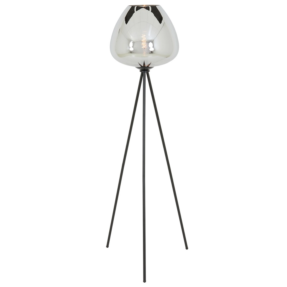 Lampe sur pied trépied Mayson gris Light & Living 8717807633509