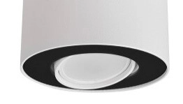 Spot en saillie blanc Set avec du noir Lyora 5903139889896