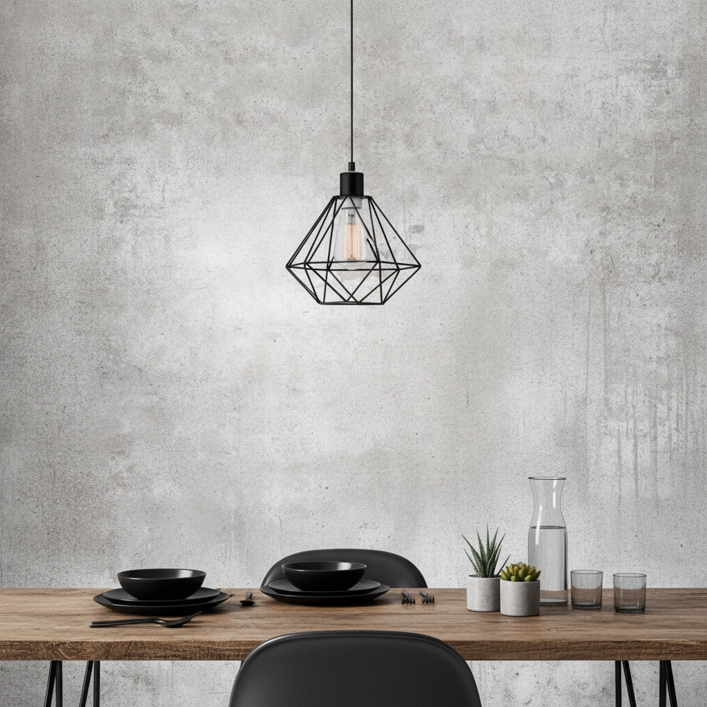 Suspension Pietra 1 lumière Ø 20cm