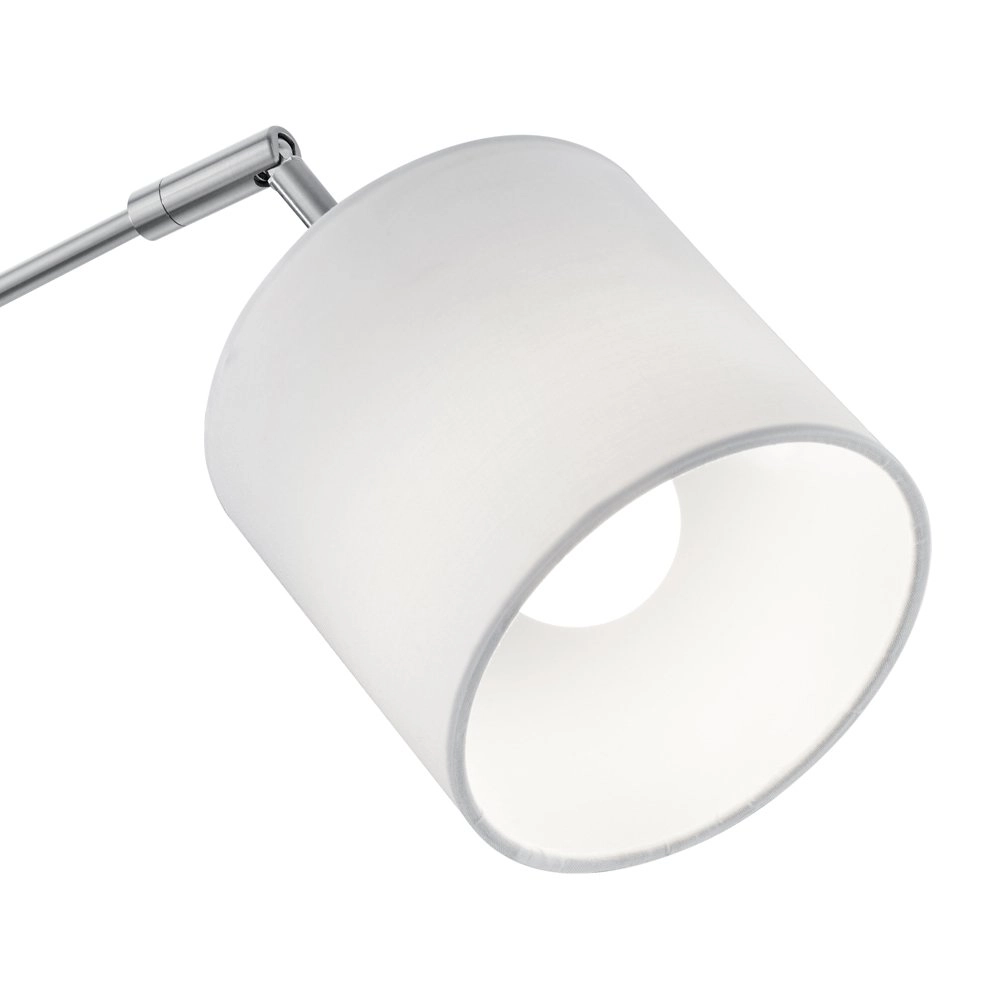 Lampe de table abat-jour Tommy 5 gris clair Trio 4017807395143