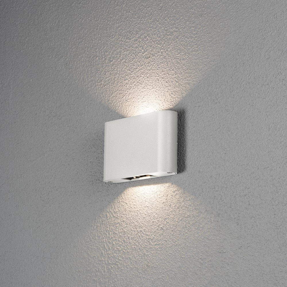 LED lampe d'extérieur Monza Haut Bas blanc KonstSmide 7318307854251
