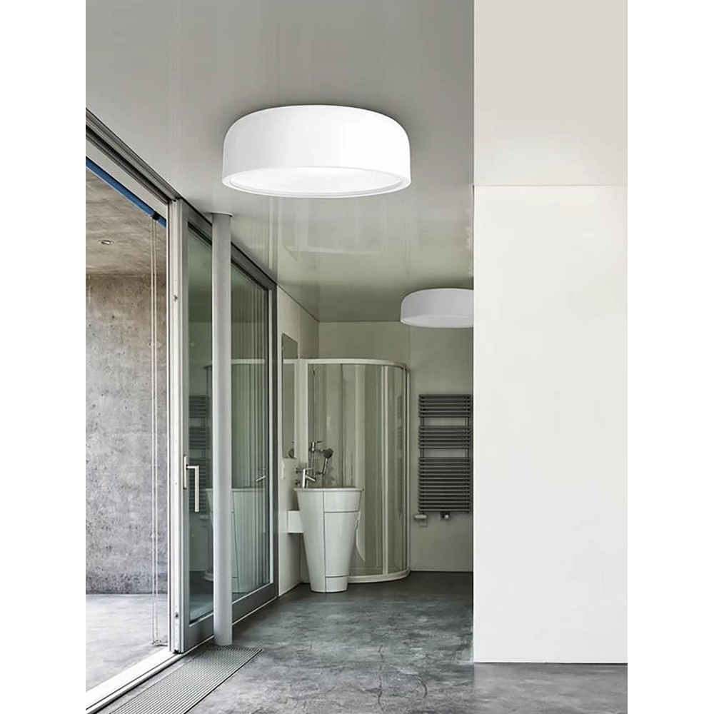 Plafonnier design Perleto blanc Ø 48cm Plafonnier design Perleto blanc Ø 48cm