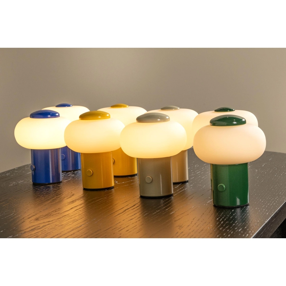 Lampe de table rechargeable Gustav Vert Lucide 5411212442017