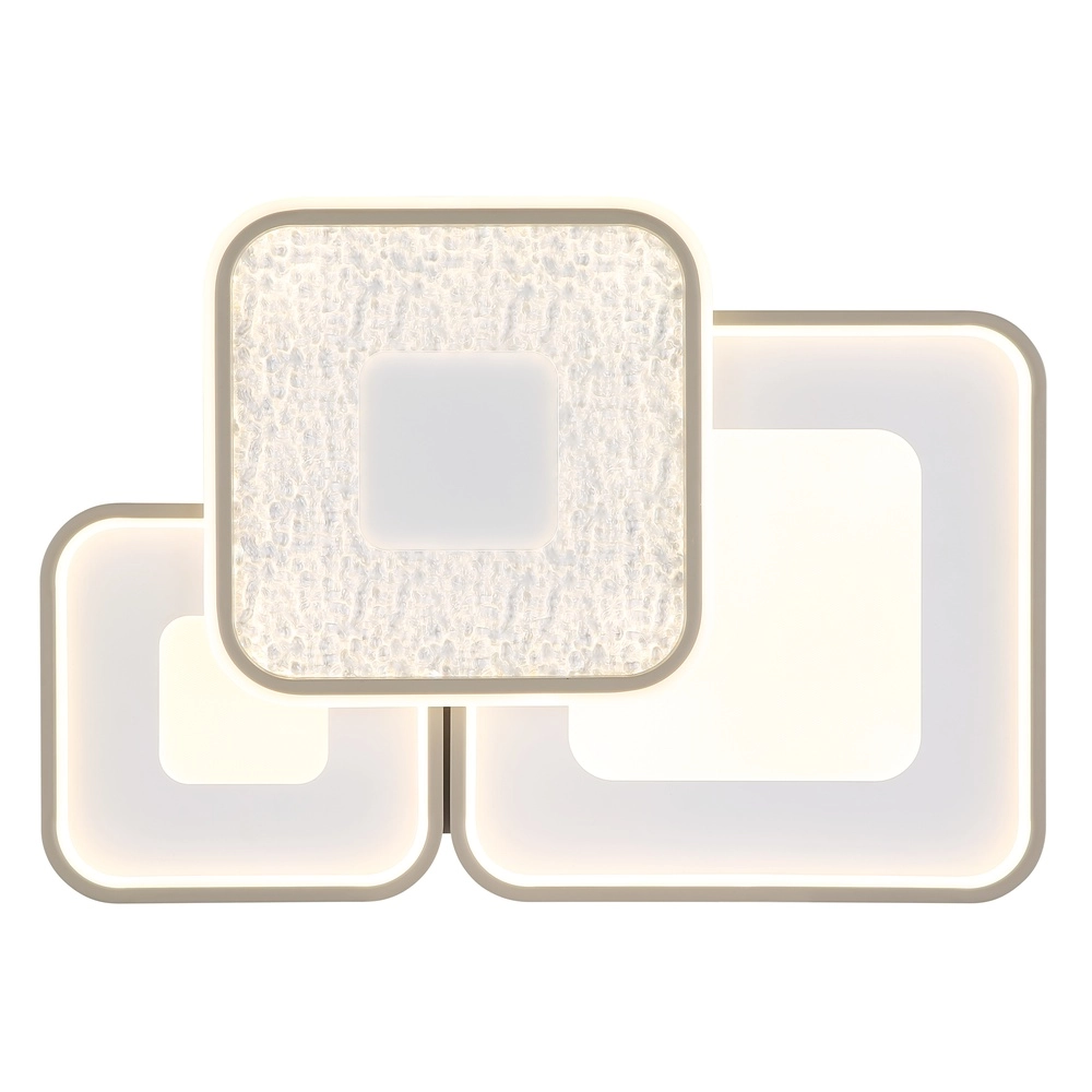 Plafonnier moderne Mosaiko 64cm brun sable Globo 9007371575763