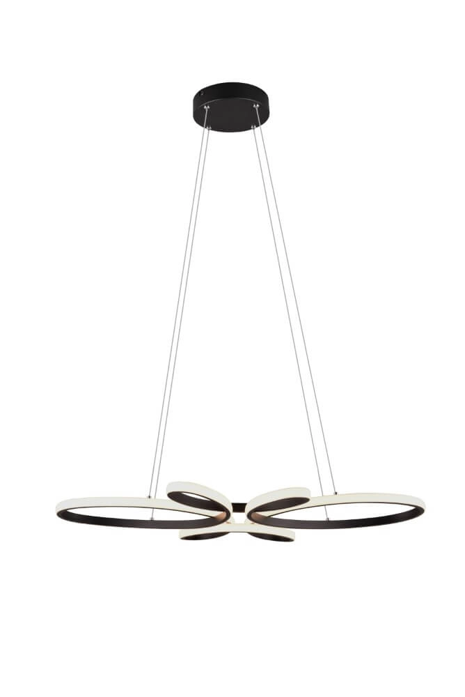 Lampe suspendue design Fly noir Trio 4017807600926