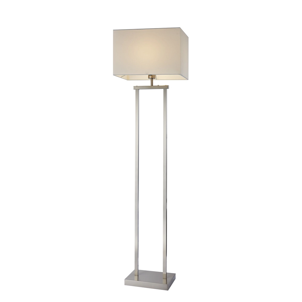 Lampe de pied Sydney nickel
