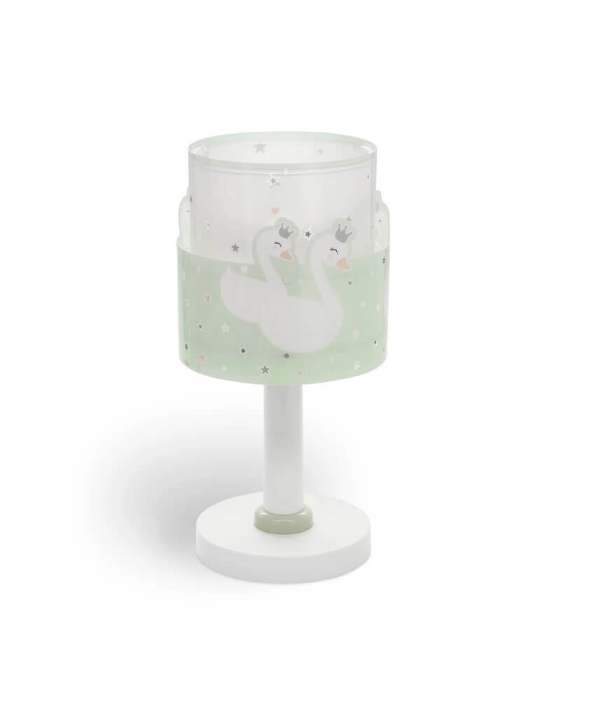 Lampe de table pour chambre d'enfant Sweet Love vert tendre Dalber 8420406617114