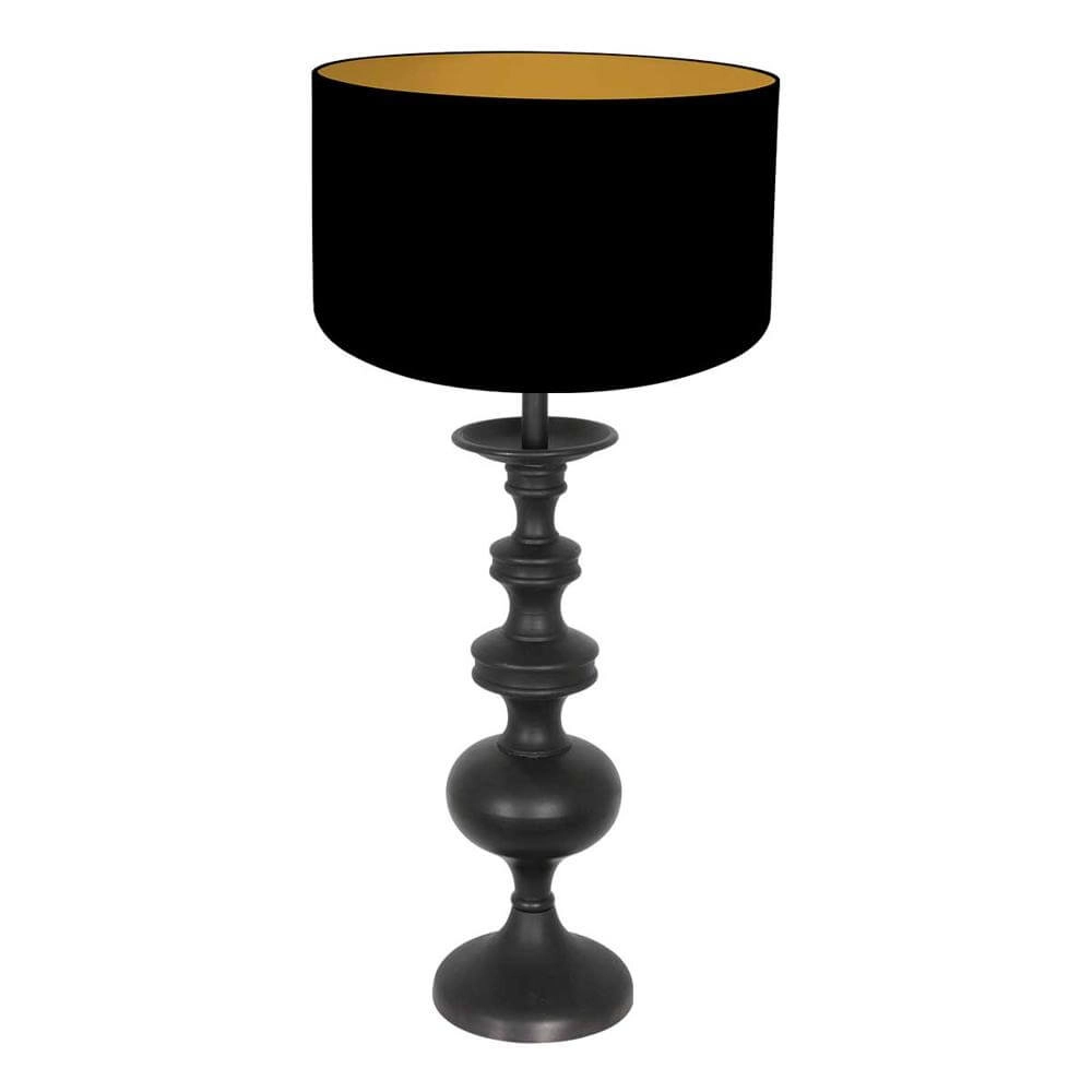 Lampe de table noire Lyons