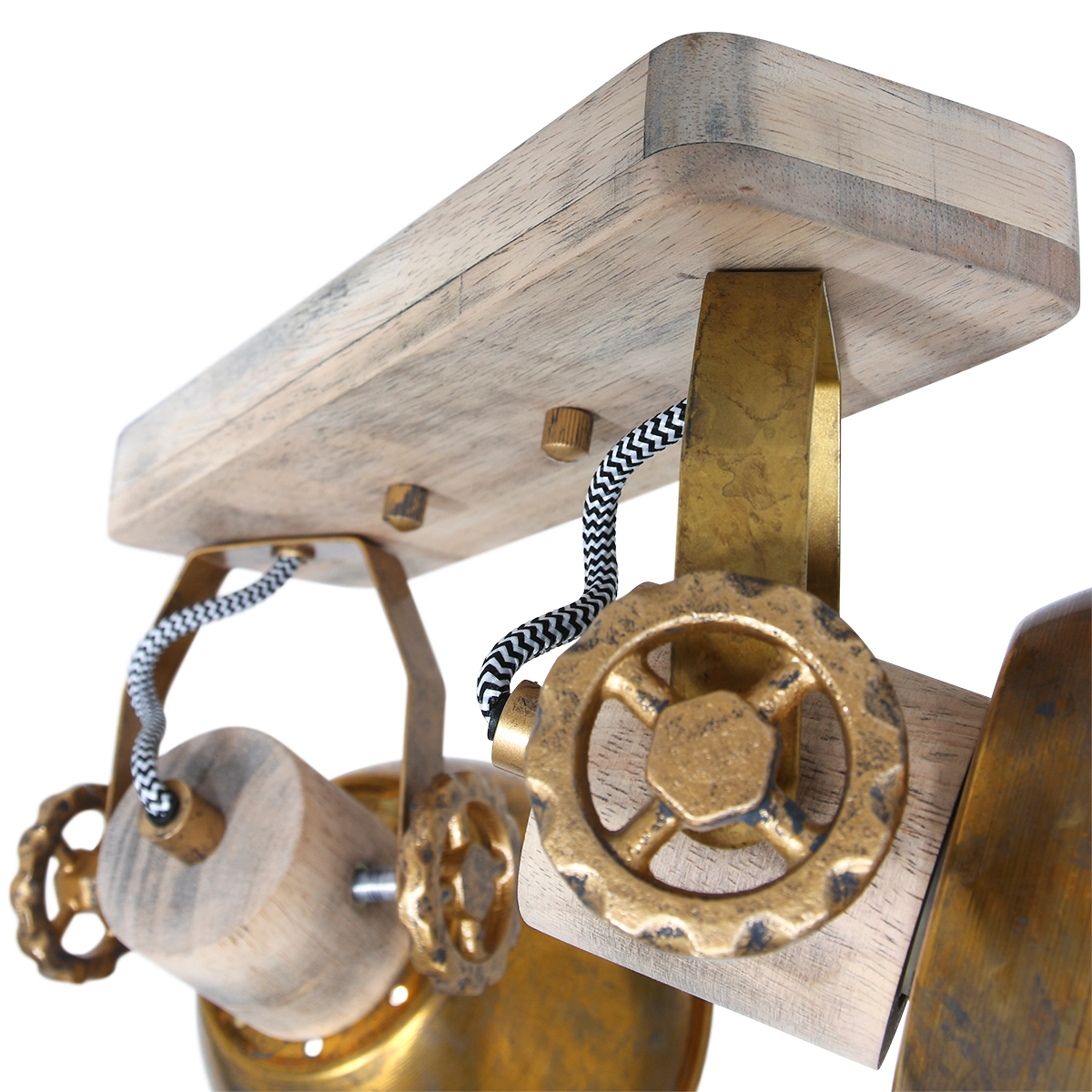 Spot double en saillie Gearwood industriel Steinhauer 8712746135039