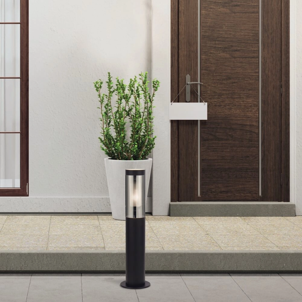 Lampe de terrasse noire Batton 45 cm Searchlight