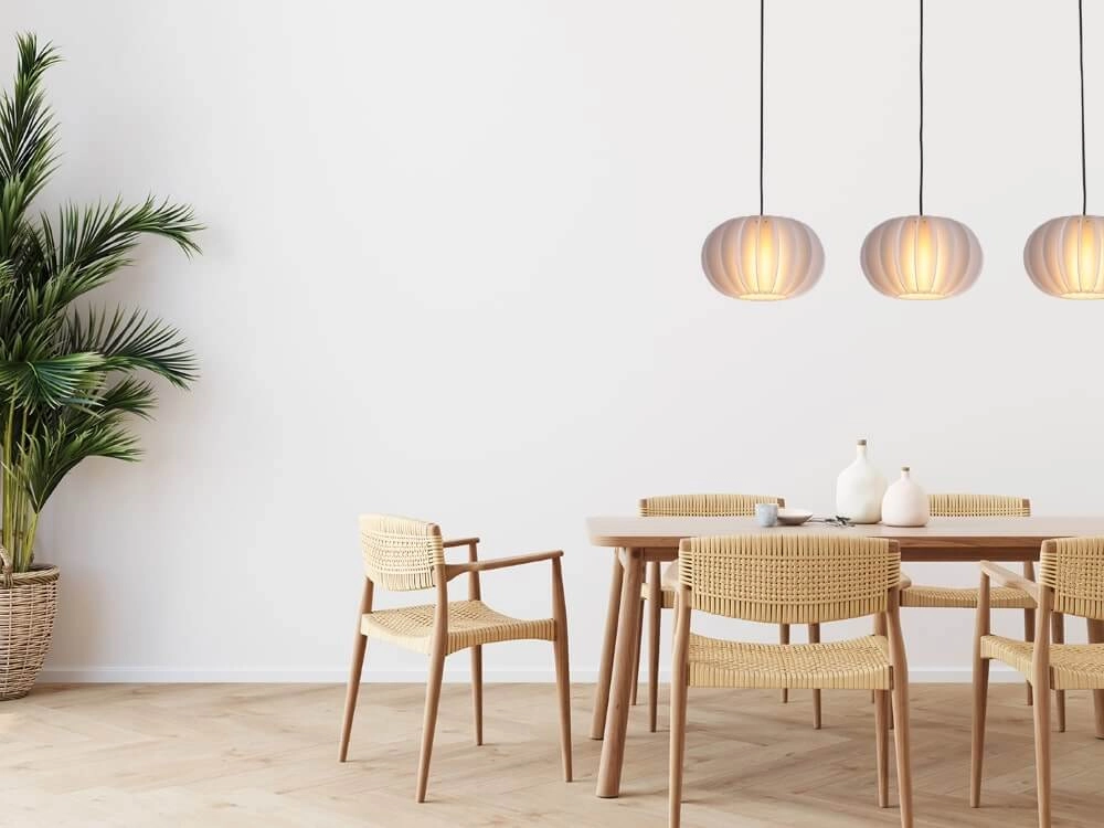 Lampe suspendue 3 lumières Arena avec des casquettes blanches Masterlight 8718121307862