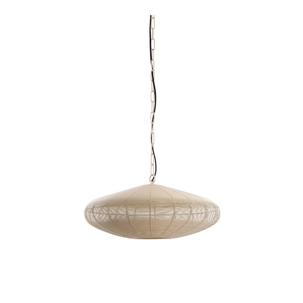 Lampe suspendue Bahoto blanc Ø 51cm Light & Living 8717807705268