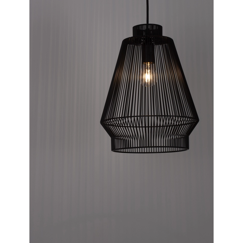 Suspension Bohème Bredo Ø 27,5cm noir Lyora 5212017438898