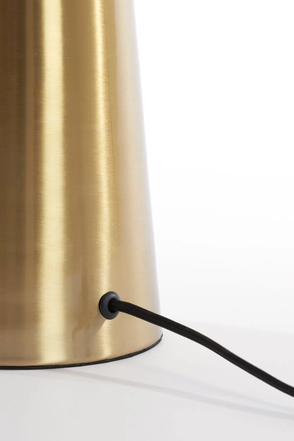 Lampe de table Pleat or Ø 30cm Light & Living 8717807687731