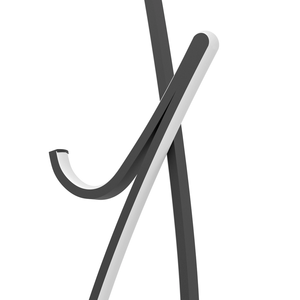 Lampe de pied LED designer Cardoncito Noir Eglo 9008606368150