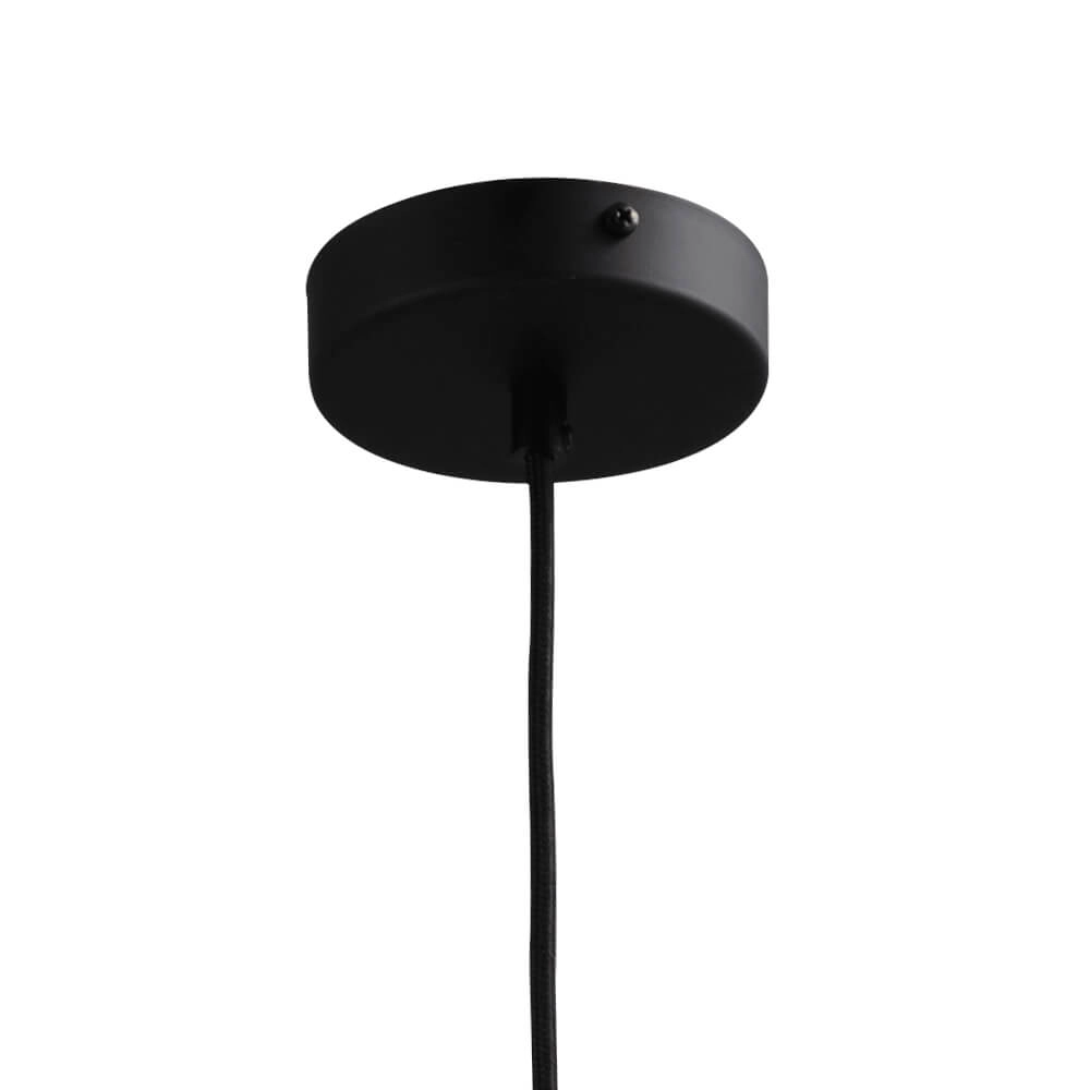 Lampe suspendue Ø 25cm Bella 2 Laiton antique avec verre fumé Masterlight 8718121334097