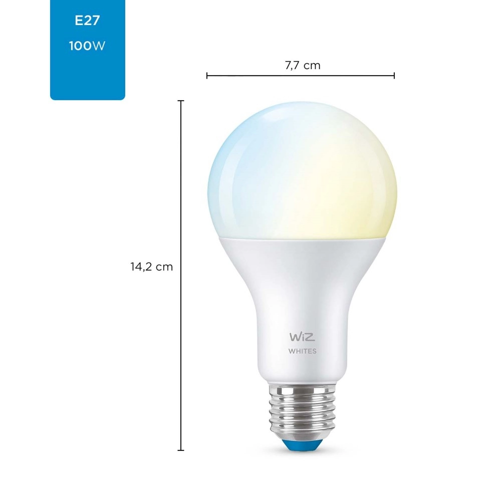 Source de lumière 13W - E27 - Led 2700-6500K WiZ 8718699786175