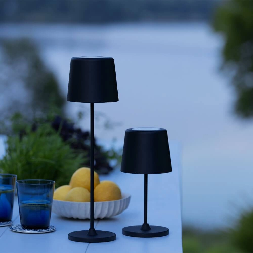 Lampe de table Kaami noir Brilliant 4004353428203