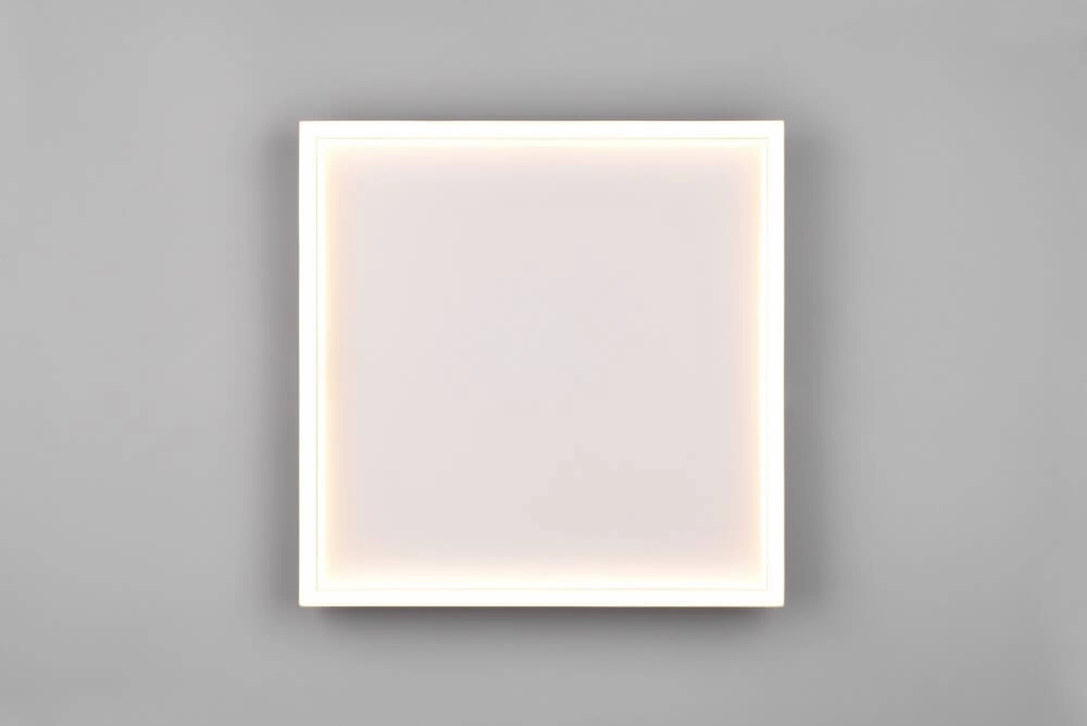 Plafonnier carré blanc Rotonda Trio 4017807577624